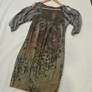 Boho Sexy Cold Shoulder dress